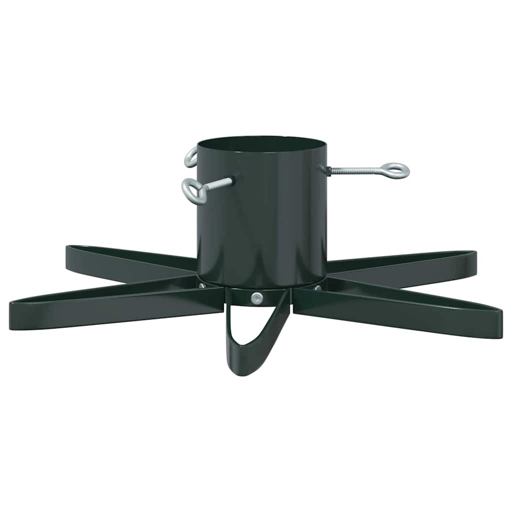 Weihnachtsbaumständer 1.73 Grün 49 x 49 x 15,5 cm Stahl