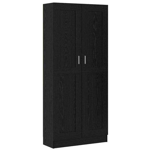 Bücherregal Schwarze Eiche 82,5 x 30,5 x 185 cm Holzwerkstoff
