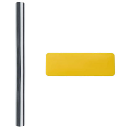 Solarfolie Silber 90 x 500 cm PVC