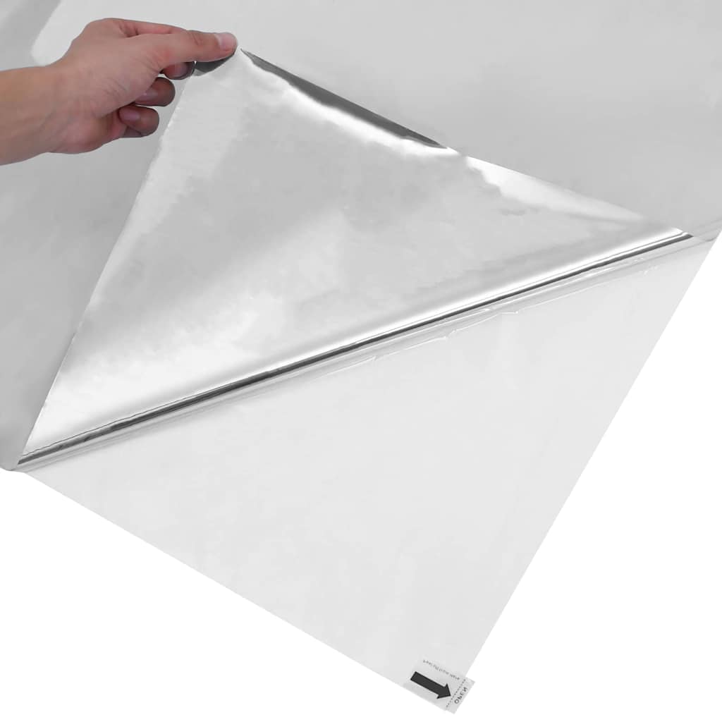 Solarfolie Silber 90 x 500 cm PVC