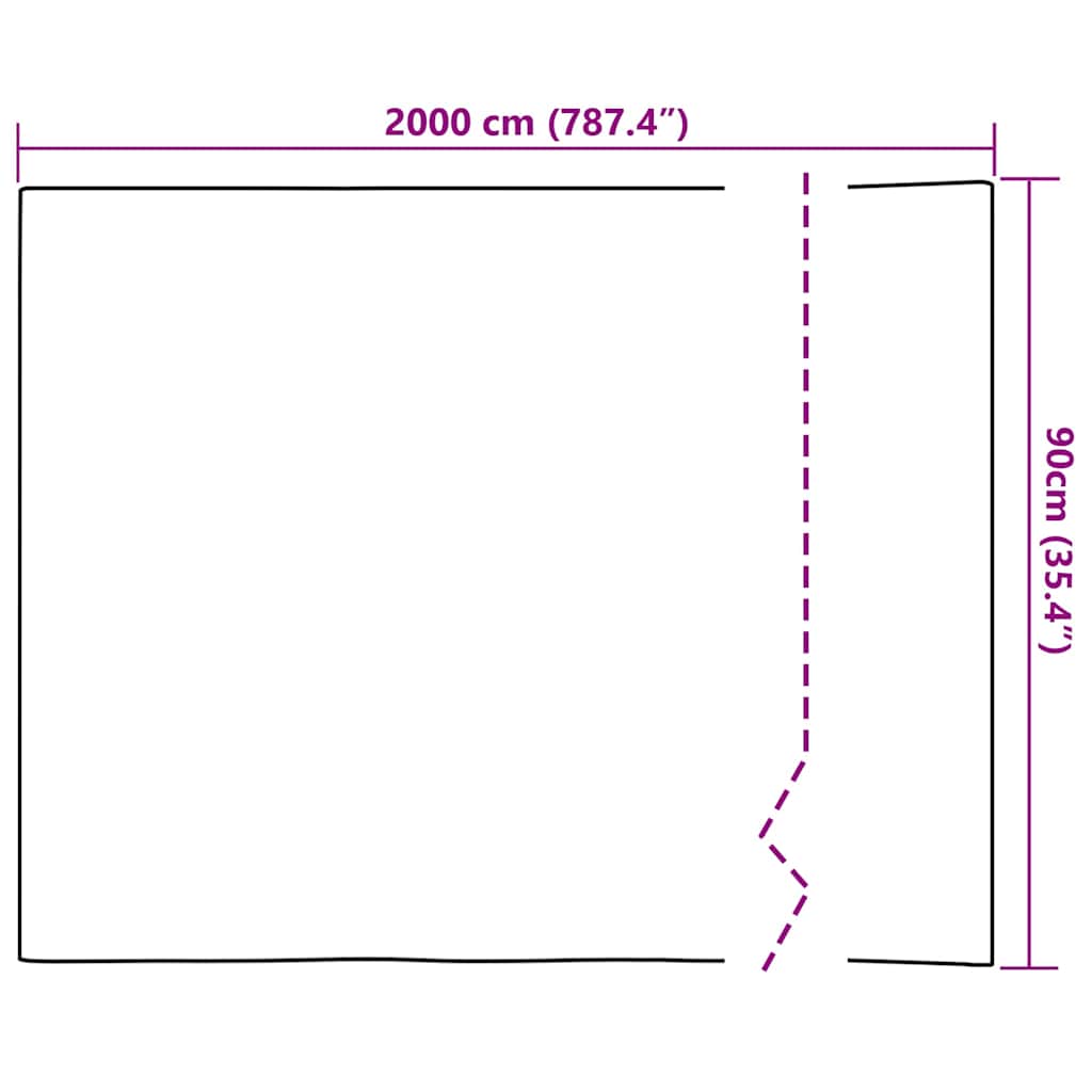 Solarfolie Silber 90 x 2000 cm PVC
