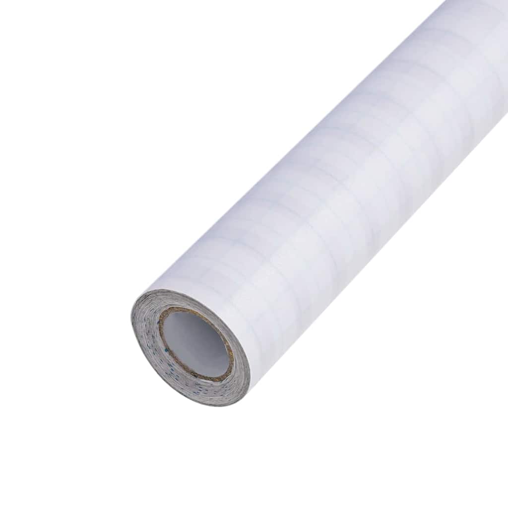Selbstklebende Fensterfolie Matte Streifen 90 x 500 cm PVC