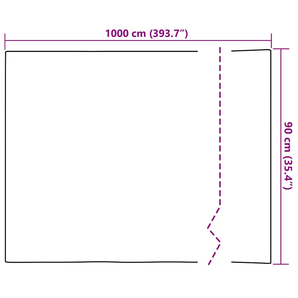 Selbstklebende Fensterfolie Matte Streifen 90 x 1000 cm PVC