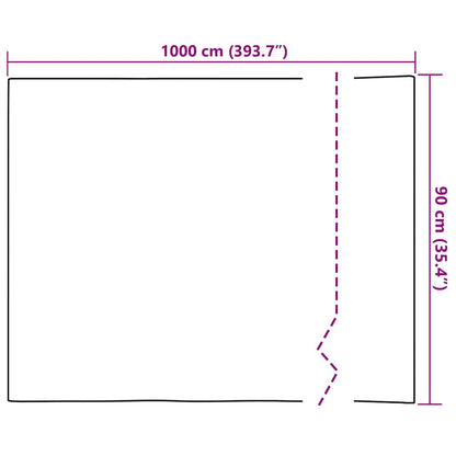 Selbstklebende Fensterfolie Matte Streifen 90 x 1000 cm PVC