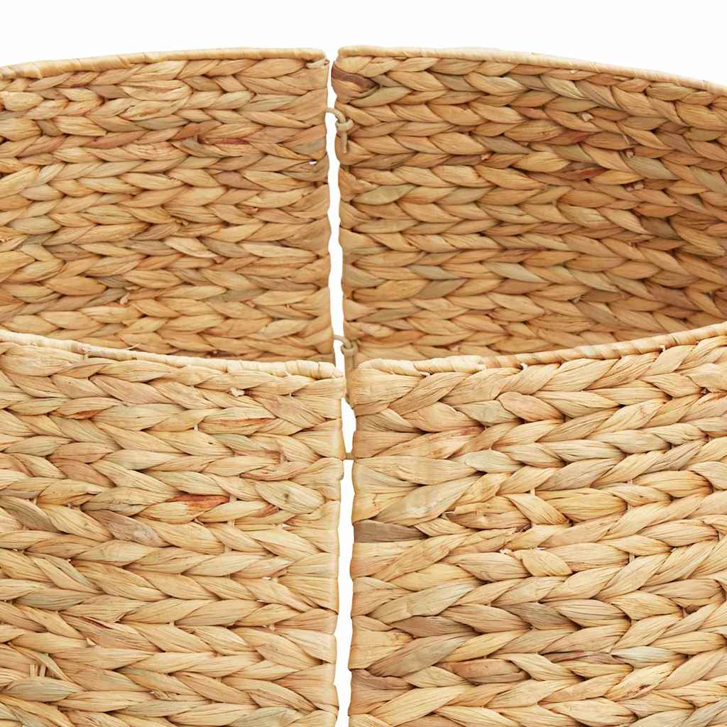 Weihnachtsbaumkragen Braun 105 x 105 x 28 cm Wasserhyazinthe