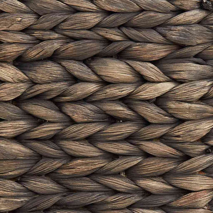 Weihnachtsbaumkragen Schwarz 105 x 105 x 28 cm Wasserhyazinthe