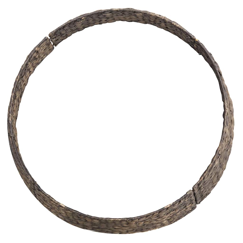 Weihnachtsbaumkragen Schwarz 105 x 105 x 28 cm Wasserhyazinthe