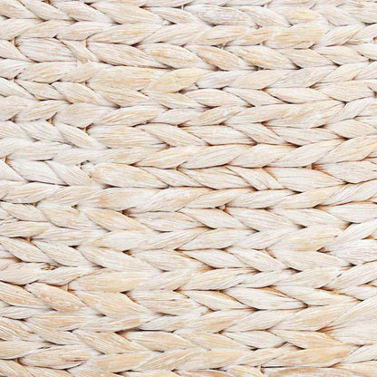 Weihnachtsbaumkragen Weiß 105 x 105 x 28 cm Wasserhyazinthe