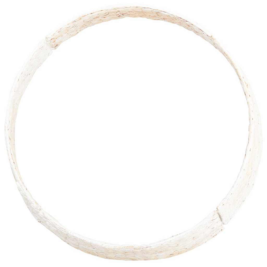 Weihnachtsbaumkragen Weiß 105 x 105 x 28 cm Wasserhyazinthe