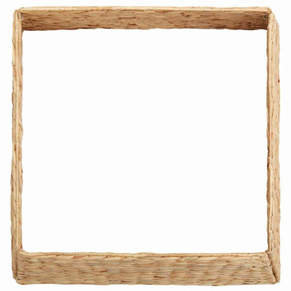 Weihnachtsbaumkragen Braun 70 x 70 x 28 cm Wasserhyazinthe