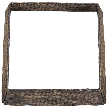 Weihnachtsbaumkragen Schwarz 50 x 50 x 25 cm Wasserhyazinthe