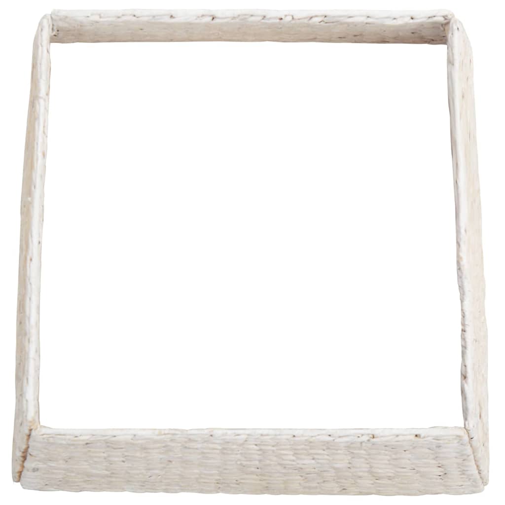 Weihnachtsbaumkragen Weiß 60 x 60 x 28 cm Wasserhyazinthe