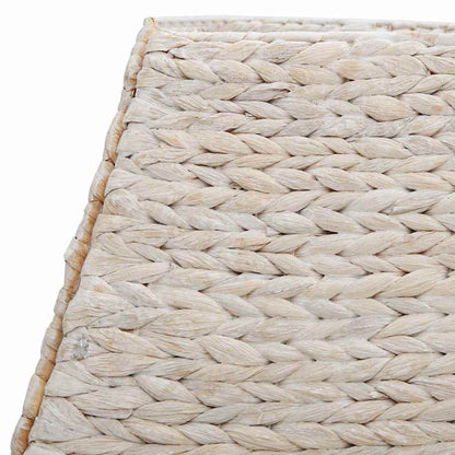 Weihnachtsbaumkragen Weiß 70 x 70 x 28 cm Wasserhyazinthe