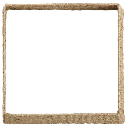 Weihnachtsbaumkragen Braun 60 x 60 x 28 cm das Seegras