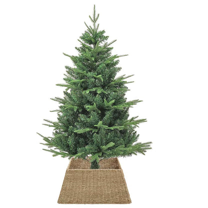Weihnachtsbaumkragen Braun 70 x 70 x 28 cm das Seegras