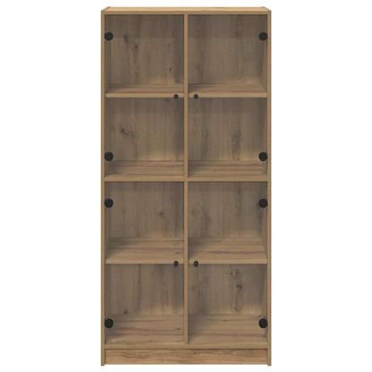Highboard Artisan-Eiche 68 x 37 x 142 cm Holzwerkstoff