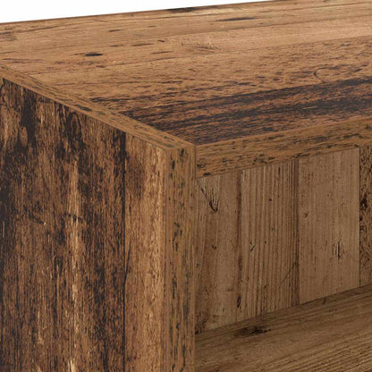 Highboard Altholz 80 x 42,5 x 185 cm Holzwerkstoff