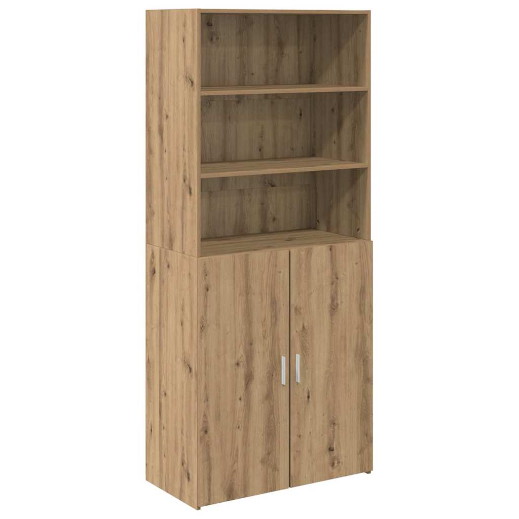 Highboard Artisan-Eiche 80 x 42,5 x 185 cm Holzwerkstoff