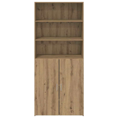 Highboard Artisan-Eiche 80 x 42,5 x 185 cm Holzwerkstoff