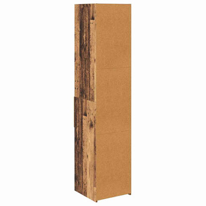 Highboard Altholz 40 x 42,5 x 185 cm Holzwerkstoff