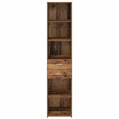 Highboard Altholz 40 x 42,5 x 185 cm Holzwerkstoff