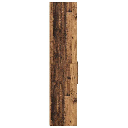 Highboard Altholz 40 x 42,5 x 185 cm Holzwerkstoff