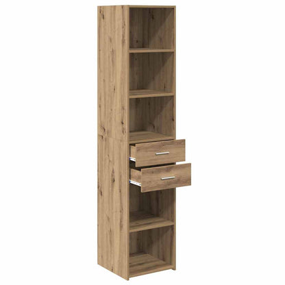 Highboard Artisan-Eiche 40 x 42,5 x 185 cm Holzwerkstoff