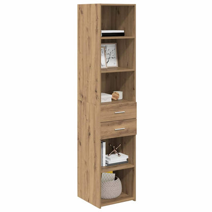 Highboard Artisan-Eiche 40 x 42,5 x 185 cm Holzwerkstoff