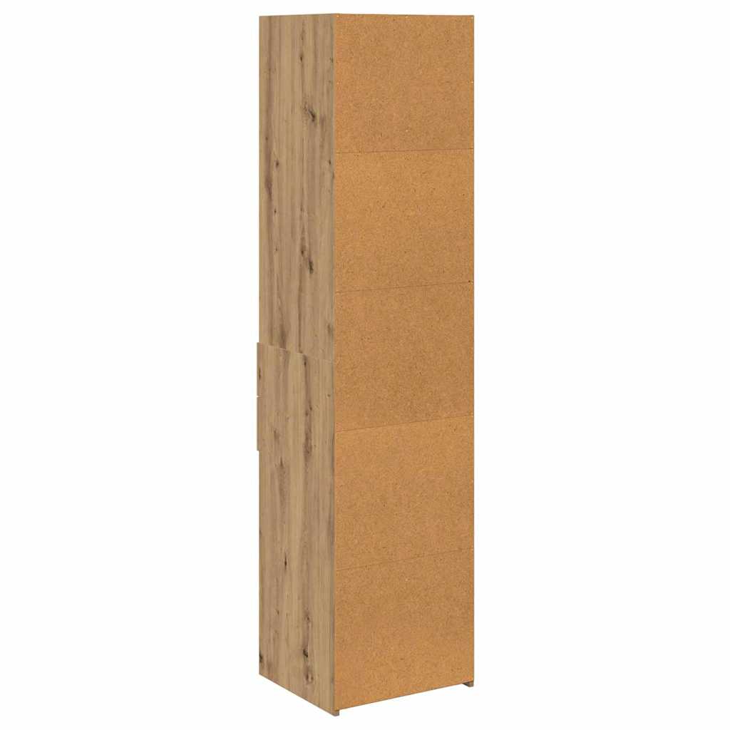 Highboard Artisan-Eiche 45 x 42,5 x 185 cm Holzwerkstoff