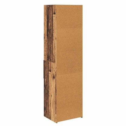 Highboard Altholz 50 x 42,5 x 185 cm Holzwerkstoff