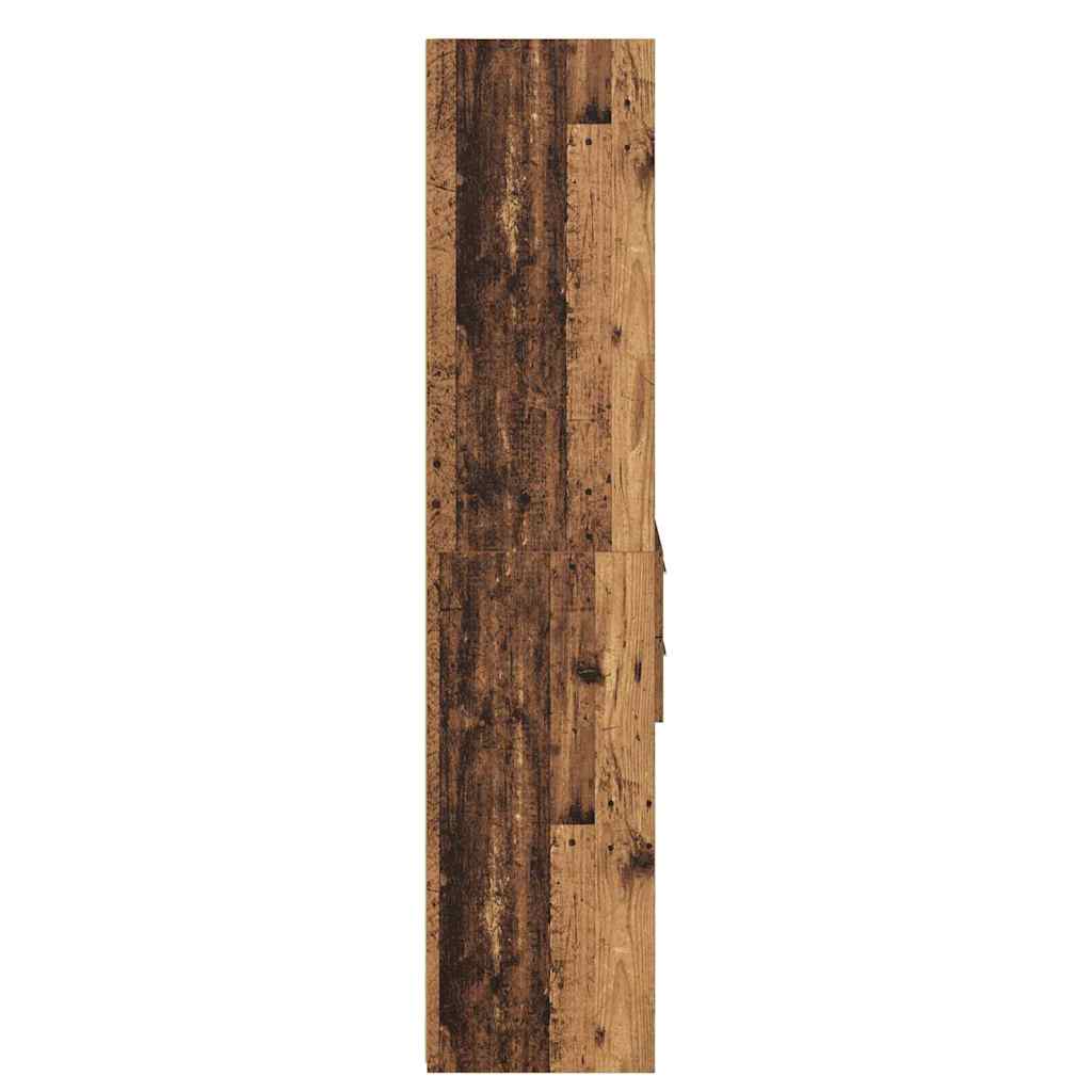 Highboard Altholz 50 x 42,5 x 185 cm Holzwerkstoff