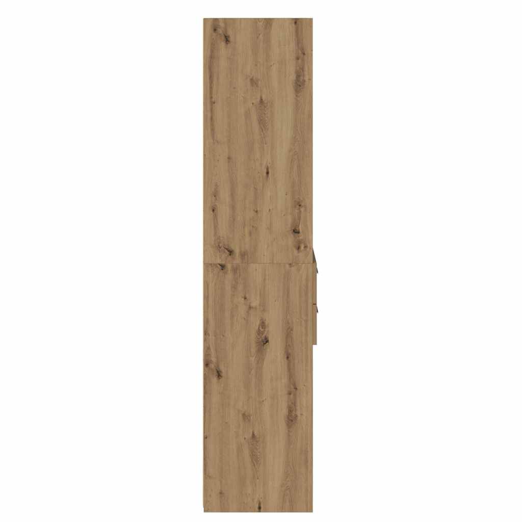 Highboard Artisan-Eiche 50 x 42,5 x 185 cm Holzwerkstoff