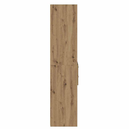 Highboard Artisan-Eiche 50 x 42,5 x 185 cm Holzwerkstoff
