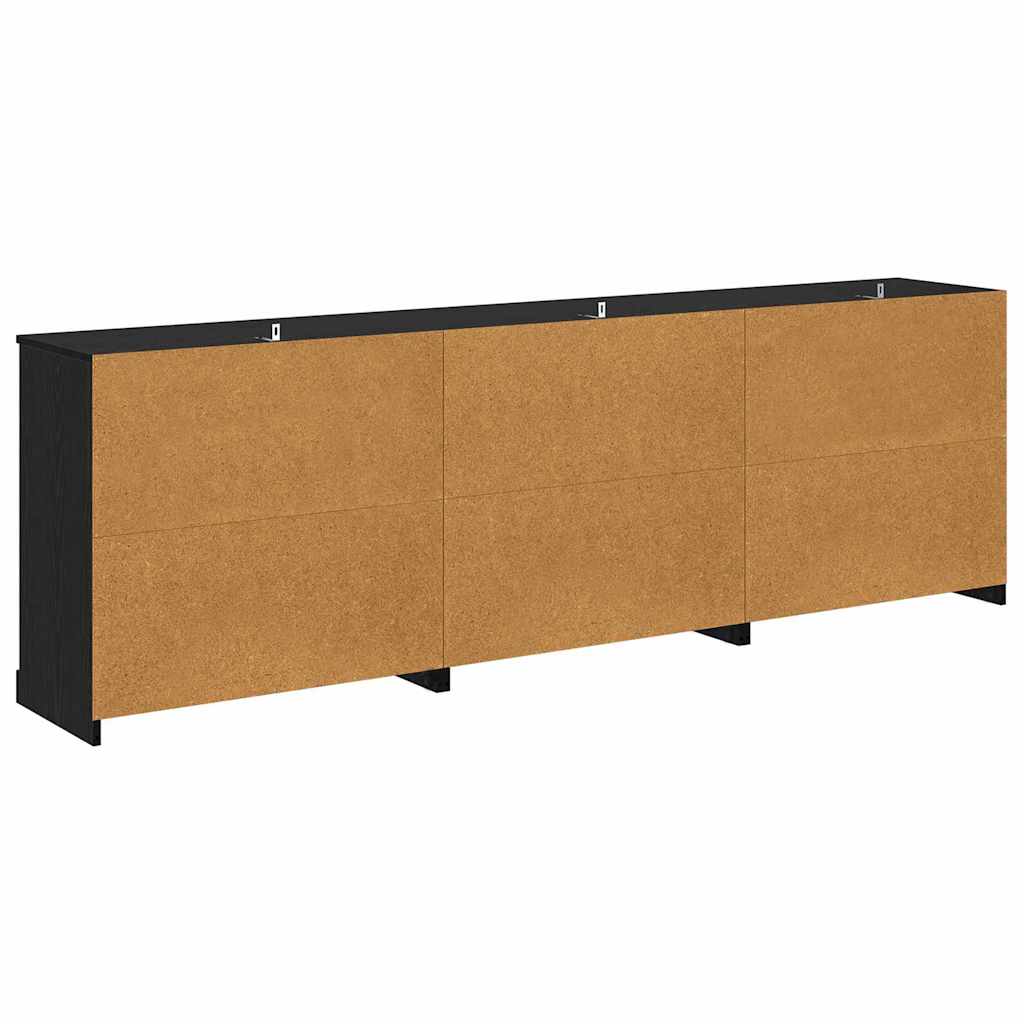 Sideboards 3 pcs Artisan-Eiche 210 x 35,5 x 67,5 cm