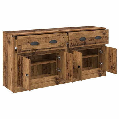Sideboards 2 pcs Altholz 70 x 35,5 x 67,5 cm Holzwerkstoff