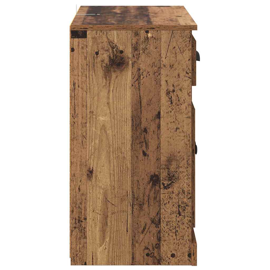 Sideboards 2 pcs Altholz 70 x 35,5 x 67,5 cm Holzwerkstoff