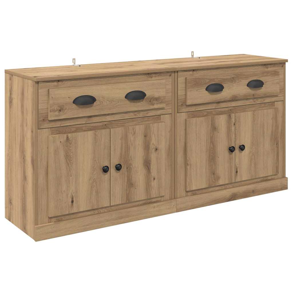 Sideboards 2 pcs Artisan-Eiche 70 x 35,5 x 67,5 cm