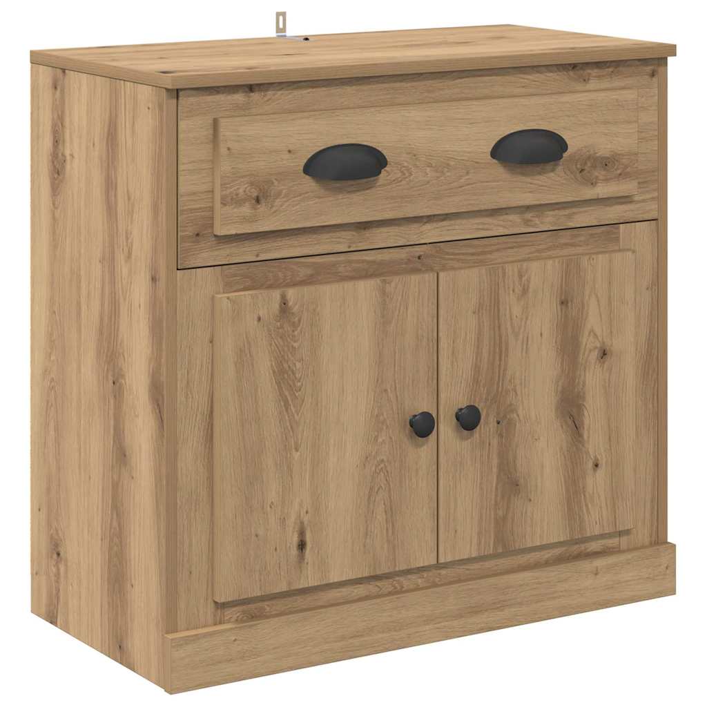 Sideboards 2 pcs Artisan-Eiche 70 x 35,5 x 67,5 cm
