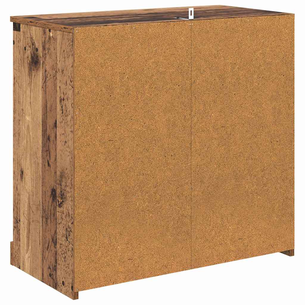 Sideboards 2 pcs Altholz 70 x 35,5 x 67,5 cm Holzwerkstoff