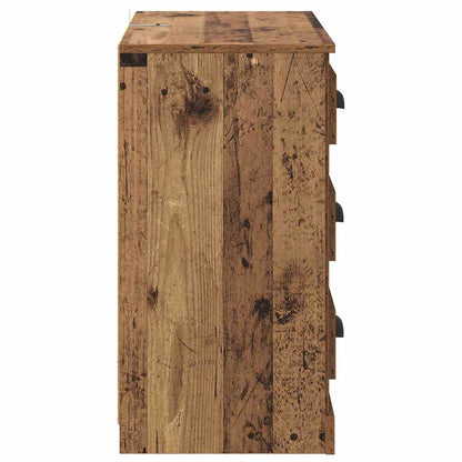 Sideboards 2 pcs Altholz 70 x 35,5 x 67,5 cm Holzwerkstoff