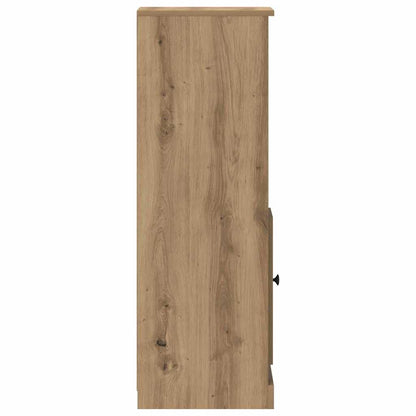 Highboard mit Schubladen 3 pcs Artisan-Eiche Holzwerkstoff