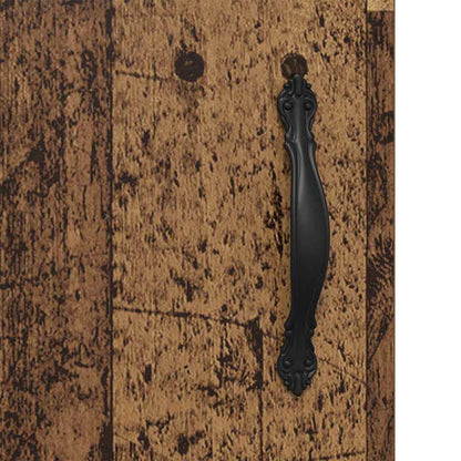 Wandschränke 2 pcs Altholz 69,5 x 34 x 90 cm Holzwerkstoff