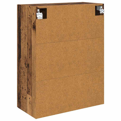 Wandschränke 2 pcs Altholz 69,5 x 34 x 90 cm Holzwerkstoff