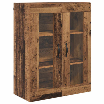 Highboard Altholz 69,5 x 34 x 180 cm Holzwerkstoff