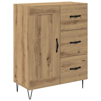 Highboard Artisan-Eiche 69,5 x 34 x 180 cm Holzwerkstoff