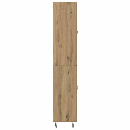 Highboard Artisan-Eiche 69,5 x 34 x 180 cm Holzwerkstoff
