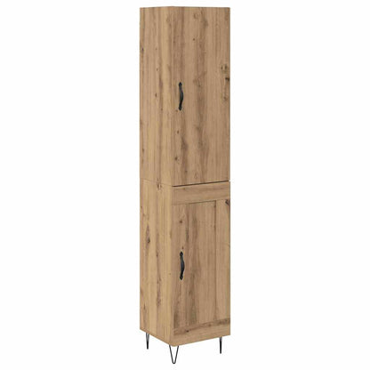 Highboard Artisan-Eiche 69,5 x 34 x 180 cm Holzwerkstoff