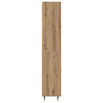 Highboard Artisan-Eiche 69,5 x 34 x 180 cm Holzwerkstoff