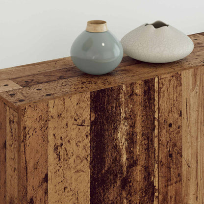 TV-Schränk Wandmontiert 4 pcs Altholz Holzwerkstoff