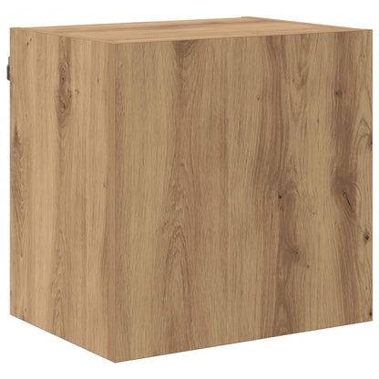 TV-Schränk Wandmontiert 4 pcs Artisan-Eiche Holzwerkstoff